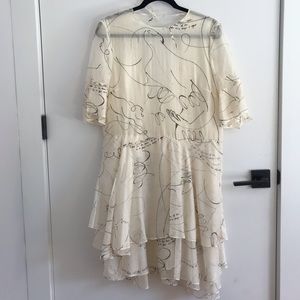 NWT H&M Conscious Exclusive Printed Dress